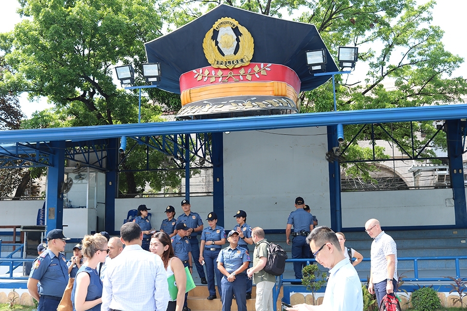 Visiting police cebu philippines