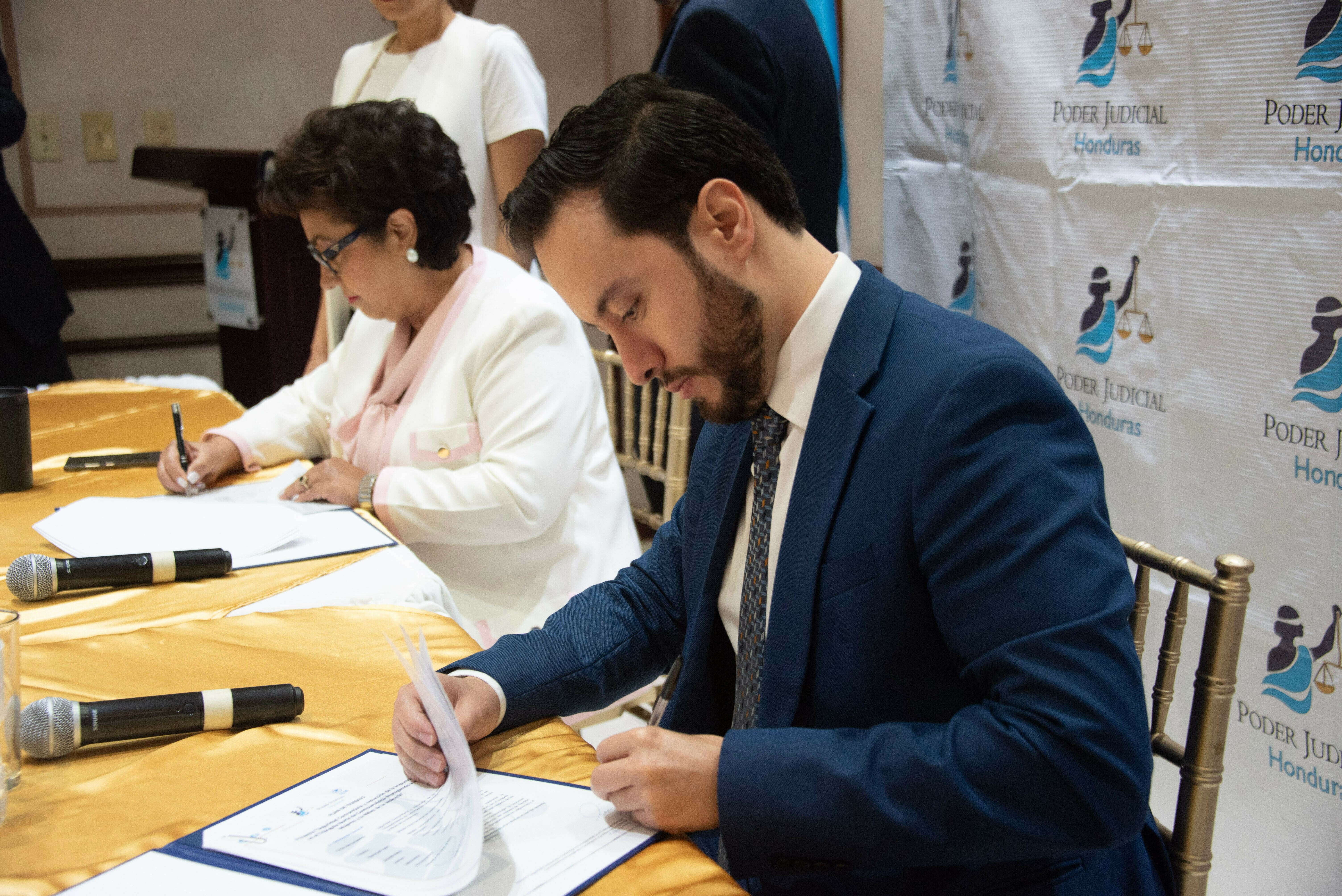Agreement Signature between Honduran Judiciary Organism and IJM 202309 HO Signature Agreement Approved for Full Use