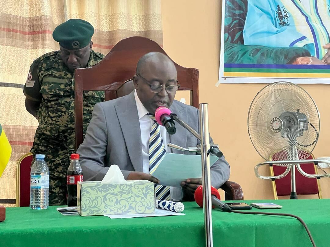 Rwenzururu King giving his remarks jpeg Uganda OBR Kingdom Guidelines Launch Approved for Full Use